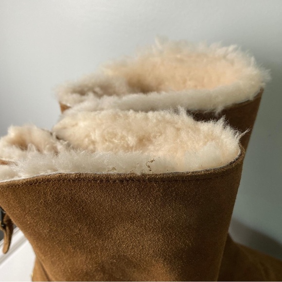 Cloud Nine Trixe Wheat Sheepskin Winter Boots - Picture 9 of 10